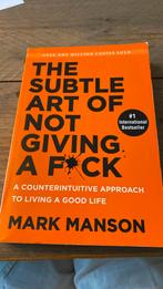 boek The Subtle Art of Not Giving a .. (Engelstalig), Ophalen of Verzenden, Zo goed als nieuw