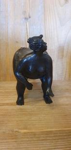 DIKKE DAMES / BRONZEN BEELDEN / 2 modellen, Antiek en Kunst, Ophalen of Verzenden
