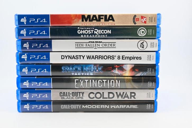 Diverse Playstation 4 games, Spelcomputers en Games, Games | Sony PlayStation 4, Zo goed als nieuw, 1 speler, Vanaf 3 jaar, Ophalen of Verzenden