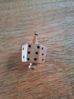 Antiek houten tolletje dobbelsteen, Antiek en Kunst, Ophalen