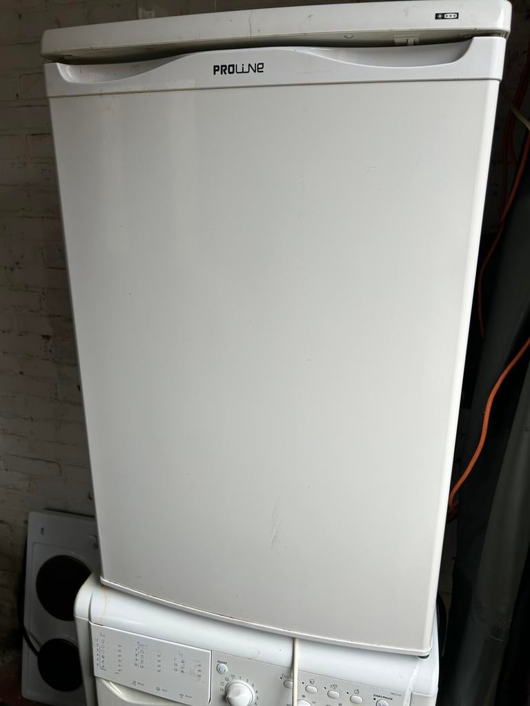 Witte tafel hoogte koelkast, Witgoed en Apparatuur, Vriezers en Diepvrieskisten, Ophalen of Verzenden, Gebruikt, Minder dan 60 cm