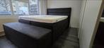LAATSTE 5 DAGEN! Cinderella boxspring 160x200+dekenkist, Ophalen, Tweepersoons, Zo goed als nieuw, 200 cm