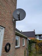 schotel 60cm. met duo kop, Ophalen, Gebruikt, (Schotel)antenne, Overige merken