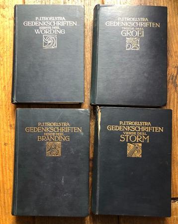 Gedenkschriften Troelstra 4 delen beschikbaar voor biedingen