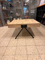 Indra salontafel - mangohout & metaal - 86x80x40cm, Huis en Inrichting, Tafels | Eettafels, Ophalen, 50 tot 100 cm, Kingloop, Nieuw