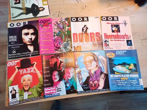Verzameling collectie partij muziekblad magazine OOR jare 80, Boeken, Tijdschriften en Kranten, Zo goed als nieuw, Muziek, Film of Tv