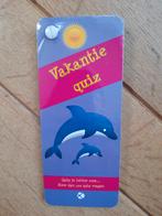 Vakantie quiz dolfijn - Kwisspel vanaf 7 jaar - Nieuw -, Ophalen of Verzenden, Zo goed als nieuw