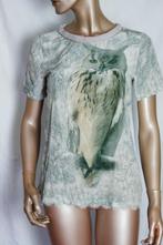 MARCCAIN shirt maat 2 (36) Zijde, Kleding | Dames, T-shirts, Ophalen of Verzenden, Zo goed als nieuw, Maat 36 (S), Korte mouw