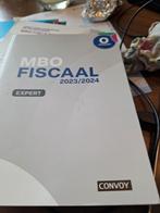 Mbo fiscaal 2023/2024 werkboek, Ophalen of Verzenden, Zo goed als nieuw, MBO