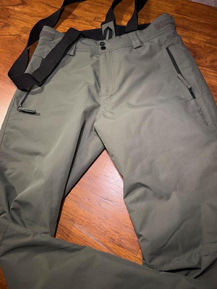 Brunotti Skibroek Groen Maat M, Kleding | Heren, Wintersportkleding, Zo goed als nieuw, Broek, Maat 48/50 (M), Ophalen of Verzenden