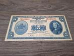 Biljet 5 gulden Nederlands-Indië, Wilhelmina 1943, Postzegels en Munten, Bankbiljetten | Nederland, Ophalen of Verzenden