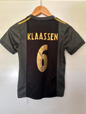 Ajax gesigneerd klaassen shirt kindermaat met video bewijs beschikbaar voor biedingen