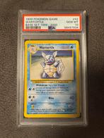 Pokémon Base Set 1999-2000 4th Print Wartortle 42/102 PSA 10, Hobby en Vrije tijd, Verzamelkaartspellen | Pokémon, Verzenden, Zo goed als nieuw