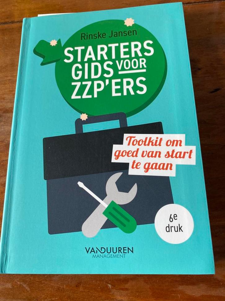 Rinske Jansen - Startersgids voor zzp'ers, Boeken, Wetenschap, Zo goed als nieuw, Sociale wetenschap, Ophalen of Verzenden