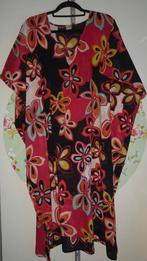 Kaftan Jurk 100 % India Katoen XXXL 54 56 58, Ophalen of Verzenden, Gedragen, Rood, Jurk