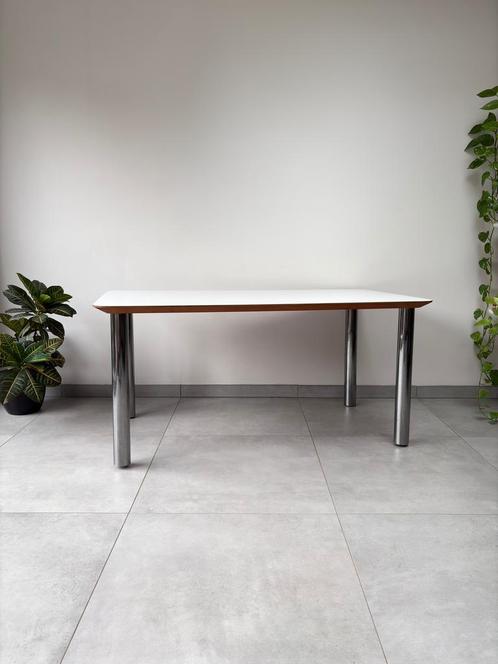 Vintage Pastoe Eettafel Jan des Bouvrie Jaren 70, Huis en Inrichting, Tafels | Eettafels, Gebruikt, 50 tot 100 cm, 100 tot 150 cm
