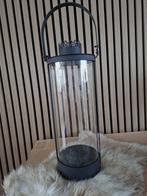 Windlicht, 25 tot 50 cm, Zwart, Ophalen of Verzenden, Zo goed als nieuw