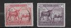 Belgisch Congo dieren 1925, Postzegels en Munten, Ophalen of Verzenden, Dier of Natuur, Gestempeld
