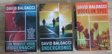 David Baldacci:Verlossing,Ondergronds,Geheugenman,Dodelijk.. beschikbaar voor biedingen
