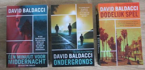 David Baldacci:Verlossing,Ondergronds,Geheugenman,Dodelijk.., Boeken, Thrillers, Gelezen, Amerika, Ophalen of Verzenden