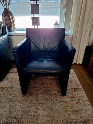 Leren fauteuils, set van 2 beschikbaar voor biedingen