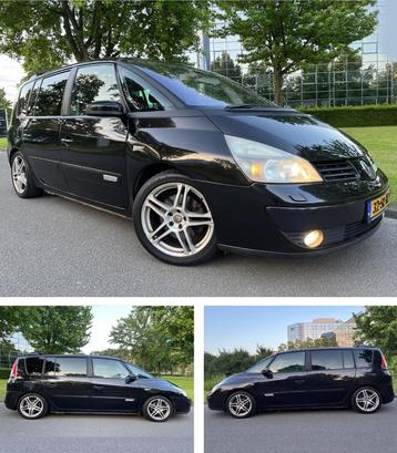 Stoere Black-Line Mpv Espace 2.0i M'2007 Leer 7p Nav Inr Mog beschikbaar voor biedingen