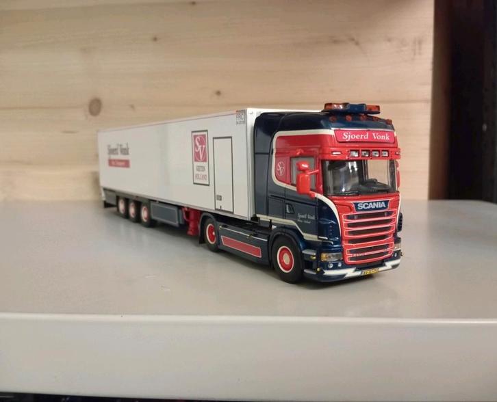 Scania R Sjoerd Vonk WSI, Hobby en Vrije tijd, Modelauto's | 1:50, Nieuw, Bus of Vrachtwagen, Wsi, Ophalen of Verzenden