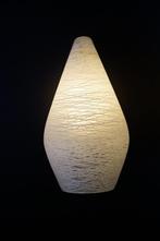 vintage lampenkap gesponnen glas wit Philips jaren '50 Kalff, 25 tot 50 cm, Wit, Ophalen of Verzenden, Overige vormen
