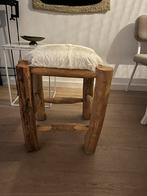 Boho loods 5 krukje, Huis en Inrichting, Krukjes, Ophalen of Verzenden, Hout