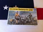 italeri 322 US Army motorcycles 1/35 vintage, Verzenden, Nieuw, 1:32 tot 1:50, Italeri