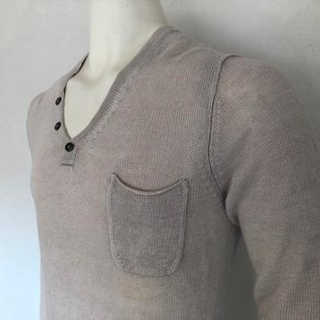 Drykorn trui - 100% linnen - soft beige heren beschikbaar voor biedingen