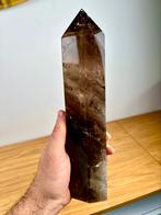 Rookkwarts helder toren 2120 gram 29.3 x 7.5 x 5.8 cm, Verzamelen, Mineralen en Fossielen, Ophalen of Verzenden