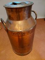 Verkoperde melkbus, Antiek en Kunst, Antiek | Koper en Brons, Ophalen of Verzenden