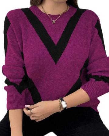 Trui Selma Fuchsia (44-50) beschikbaar voor biedingen