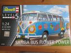 VW T1 Samba Bus - Flower Power (Revell 1/24), Auto, Revell, Groter dan 1:32, Nieuw