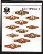 Laiser Wilhelm 11   11 banden, Verzamelen, Ophalen of Verzenden, Gebruikt, Sigarenbandjes