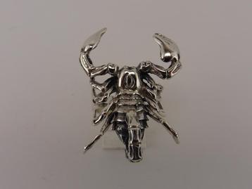 Zilveren ring Schorpioen                                 Z19 beschikbaar voor biedingen