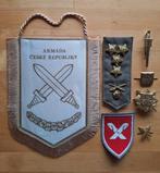 Tsjechische militaria, Verzamelen, Verzenden, Overige soorten, Overige gebieden, Embleem of Badge