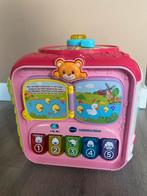 Vtech activiteiten kubus roze, Kinderen en Baby's, Speelgoed | Vtech, Ophalen of Verzenden, Zo goed als nieuw, 6 maanden tot 2 jaar