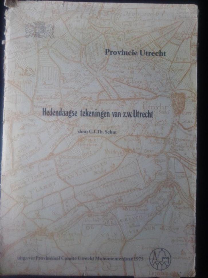 Hedendaagse tekeningen van Z. W. Utrecht - C. J. Th. Schut, Antiek en Kunst, Kunst | Tekeningen en Foto's, Ophalen of Verzenden