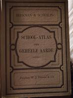 school atlas der geheele aarde Beekman & Schuiling 1916, Boeken, Atlassen en Landkaarten, Gelezen, Overige atlassen, Ophalen of Verzenden