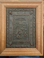 19de eeuw koperen plaat, Sneeuwwitje en de zeven dwergen, Antiek en Kunst, Ophalen of Verzenden