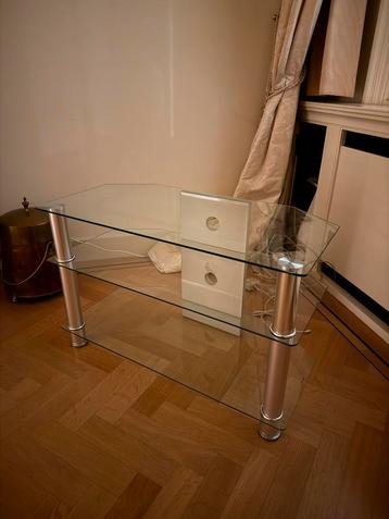 Glazen TV Meubel / Kastje beschikbaar voor biedingen
