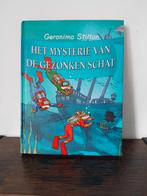 Geronimo Stilton - Het mysterie van de gezonken schat, Fictie algemeen, Geronimo Stilton, Ophalen of Verzenden, Zo goed als nieuw