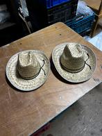 2x rieten hoed, Ophalen of Verzenden, Zo goed als nieuw, One size fits all