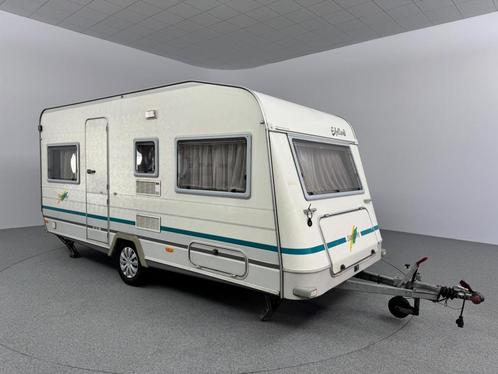 Eifelland Sunshine 460 TU Knaus Fdrager Netjes, Caravans en Kamperen, Caravans, Bedrijf, Rondzit, Eifelland, Vast bed, 4 tot 5 meter