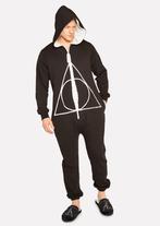 Onesie, Jumpsuit Harry Potter "Deathly Hallows" hooded, Ophalen of Verzenden, Nieuw, 170 of groter, Jongen
