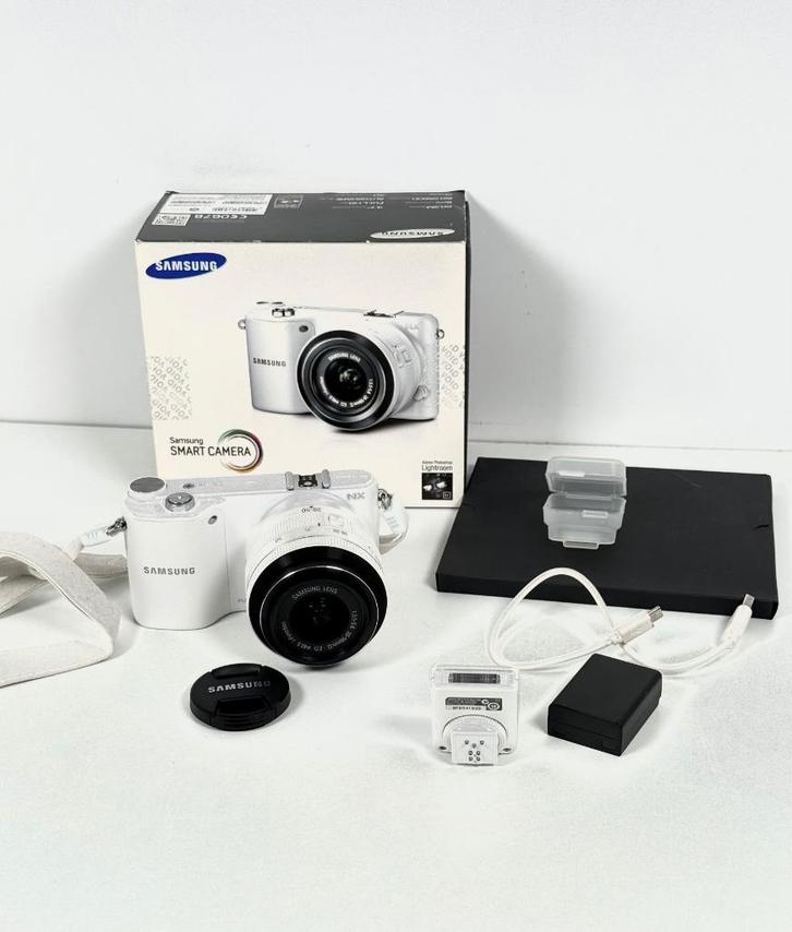 Samsung NX2000 – 20.3 MP – WiFi – Systeemcamera, Audio, Tv en Foto, Fotocamera's Digitaal, Zo goed als nieuw, Compact, Samsung