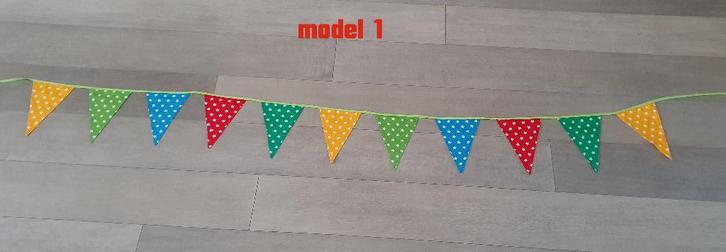 STOFFEN VLAGGETJES DIVERSE UITVOERINGEN, Kinderen en Baby's, Kinderkamer | Inrichting en Decoratie, Nieuw, Wanddecoratie, Ophalen of Verzenden