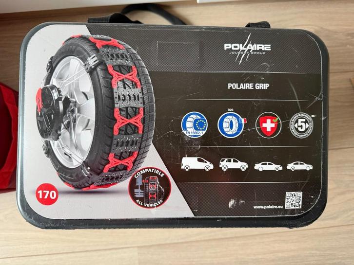 Nieuwe sneeuwkettingen Polaire Grip 170, Auto diversen, Sneeuwkettingen, Nieuw, Ophalen of Verzenden